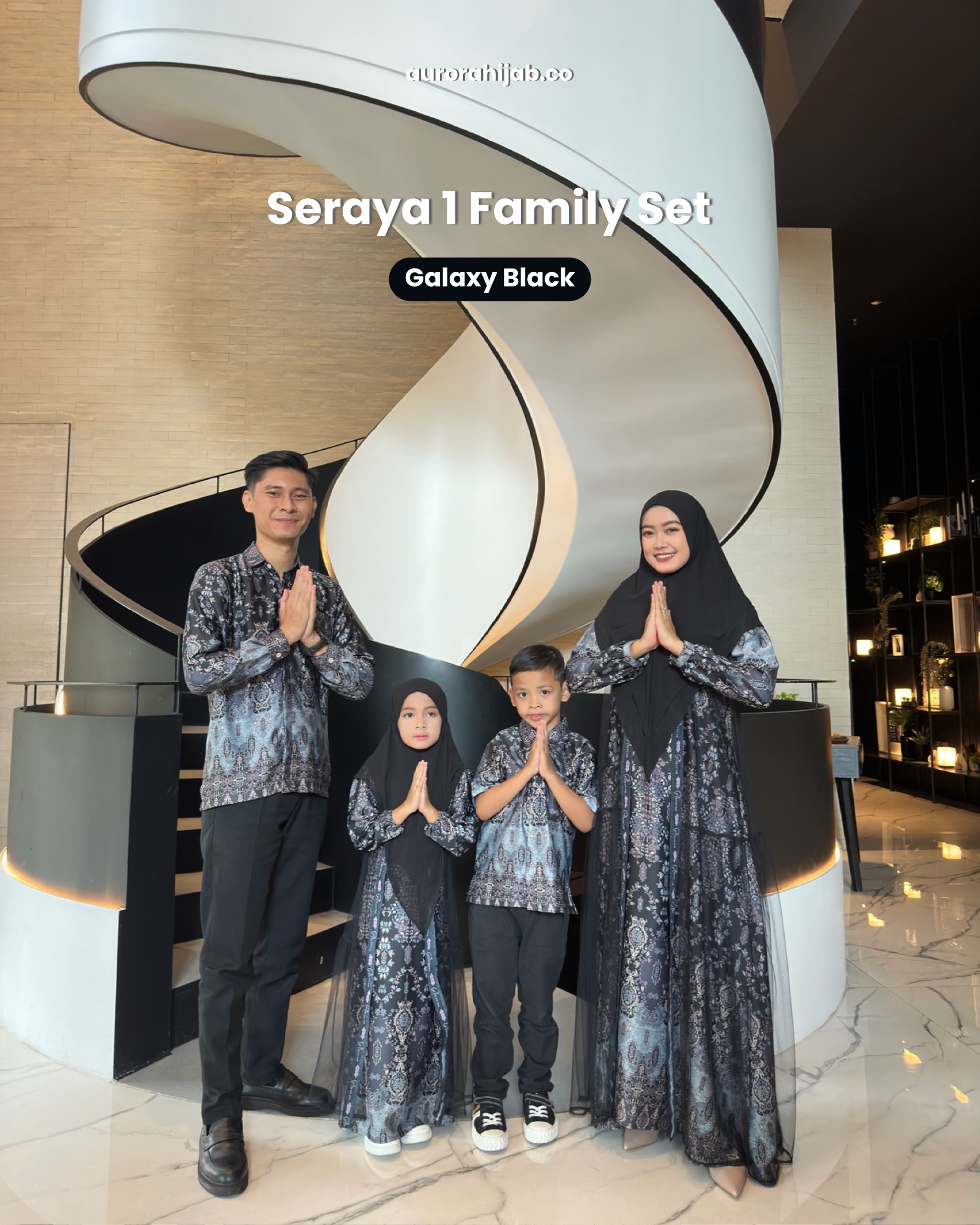 Seraya 1 Galaxy Black