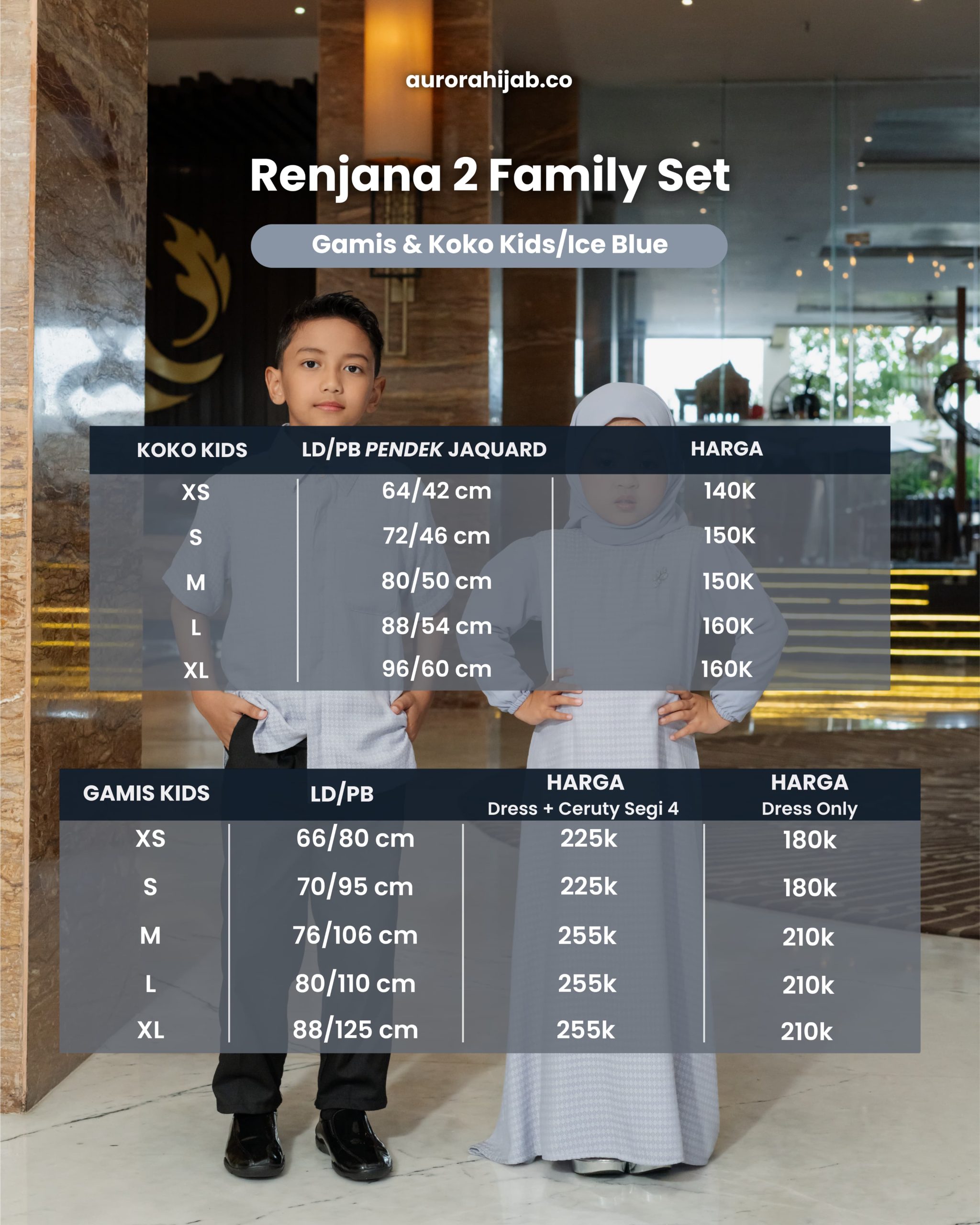 Ukuran Renjana 2 Kids