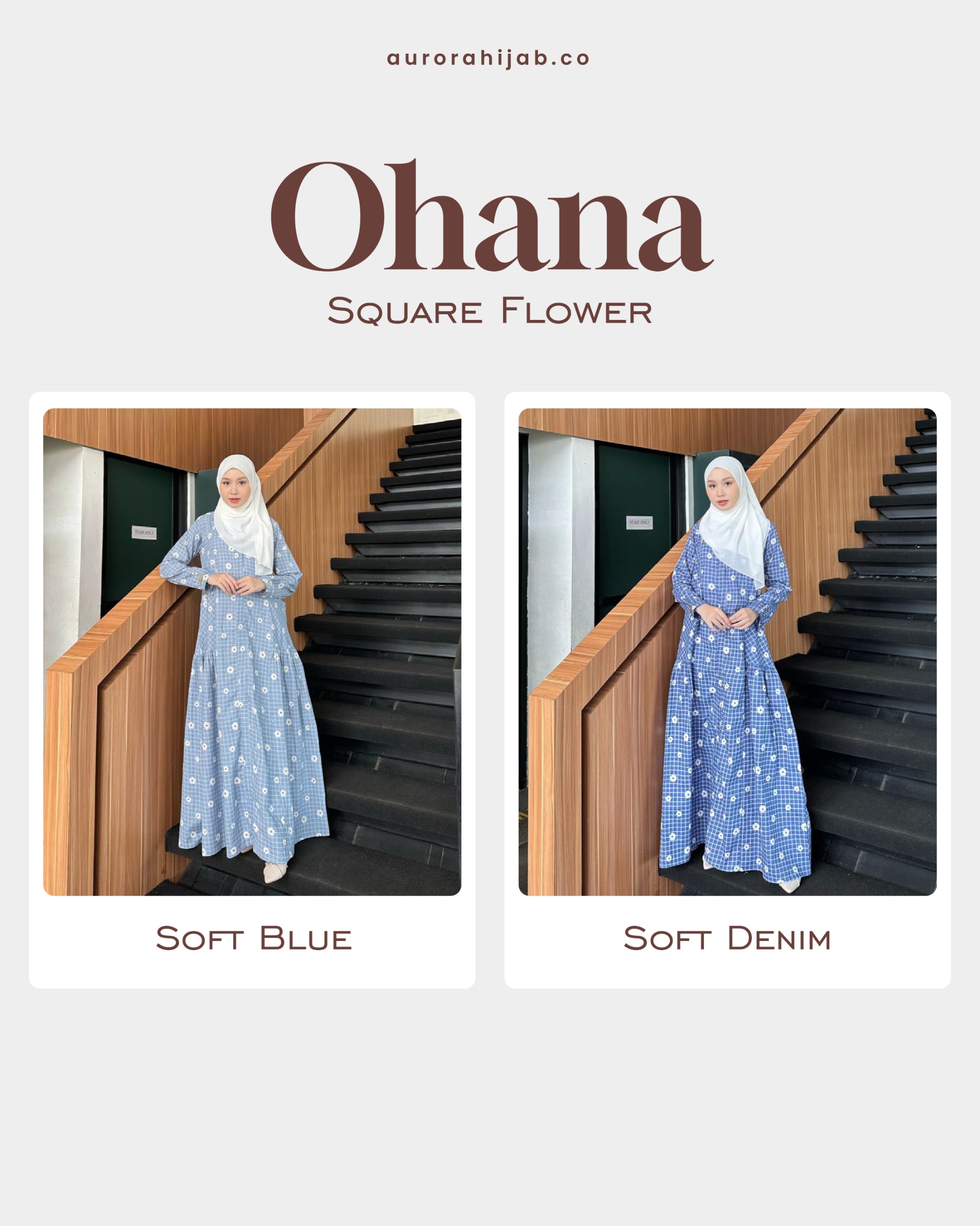 pilihan warna ohana flower square