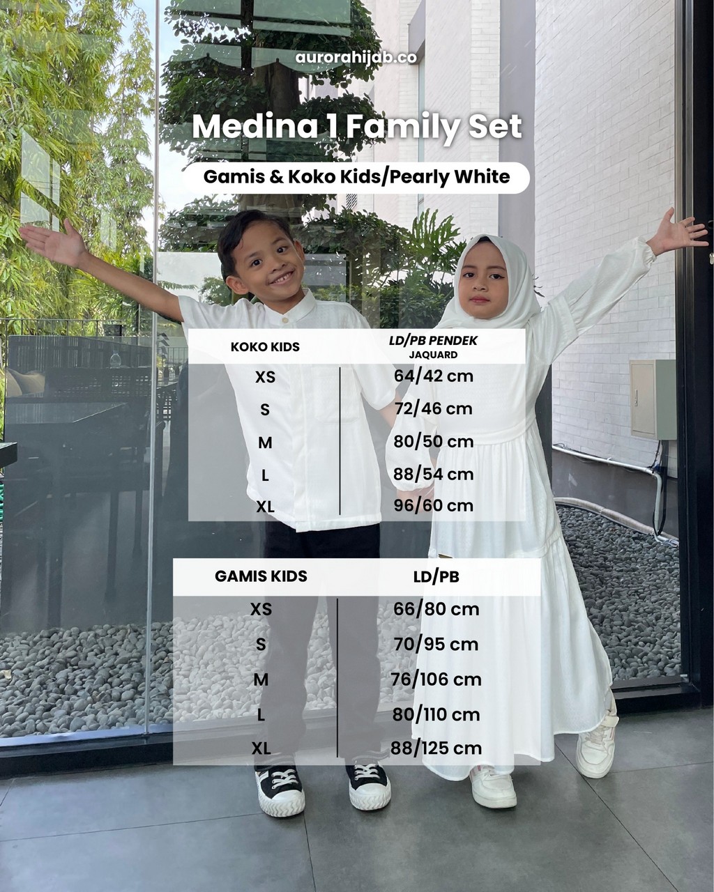 ukuran medina 1 kids