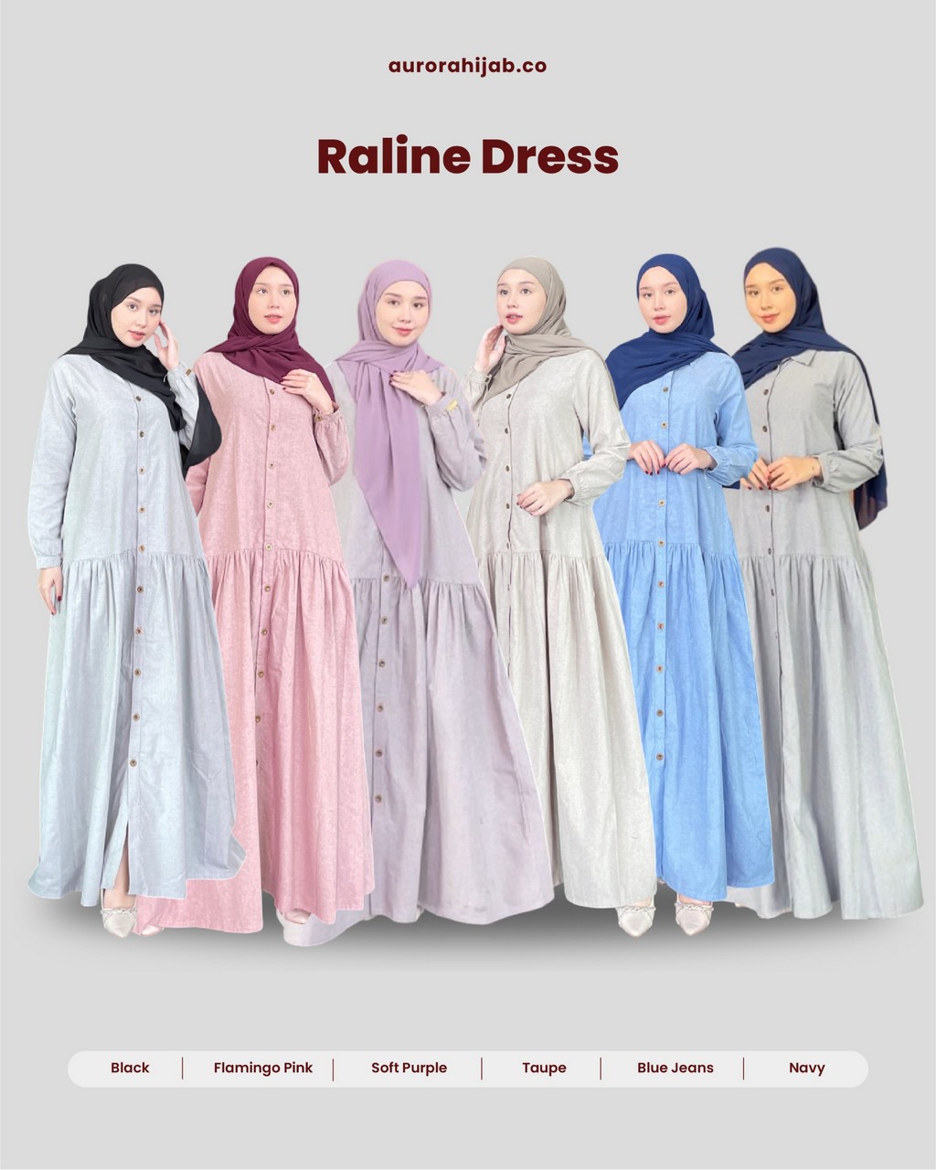 Pilihan Warna Raline Dress