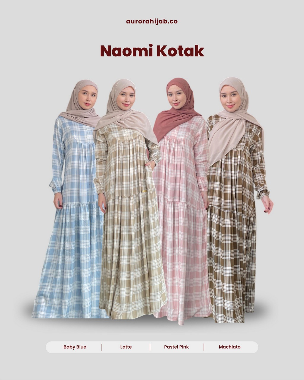 pilihan warna naomi kotak