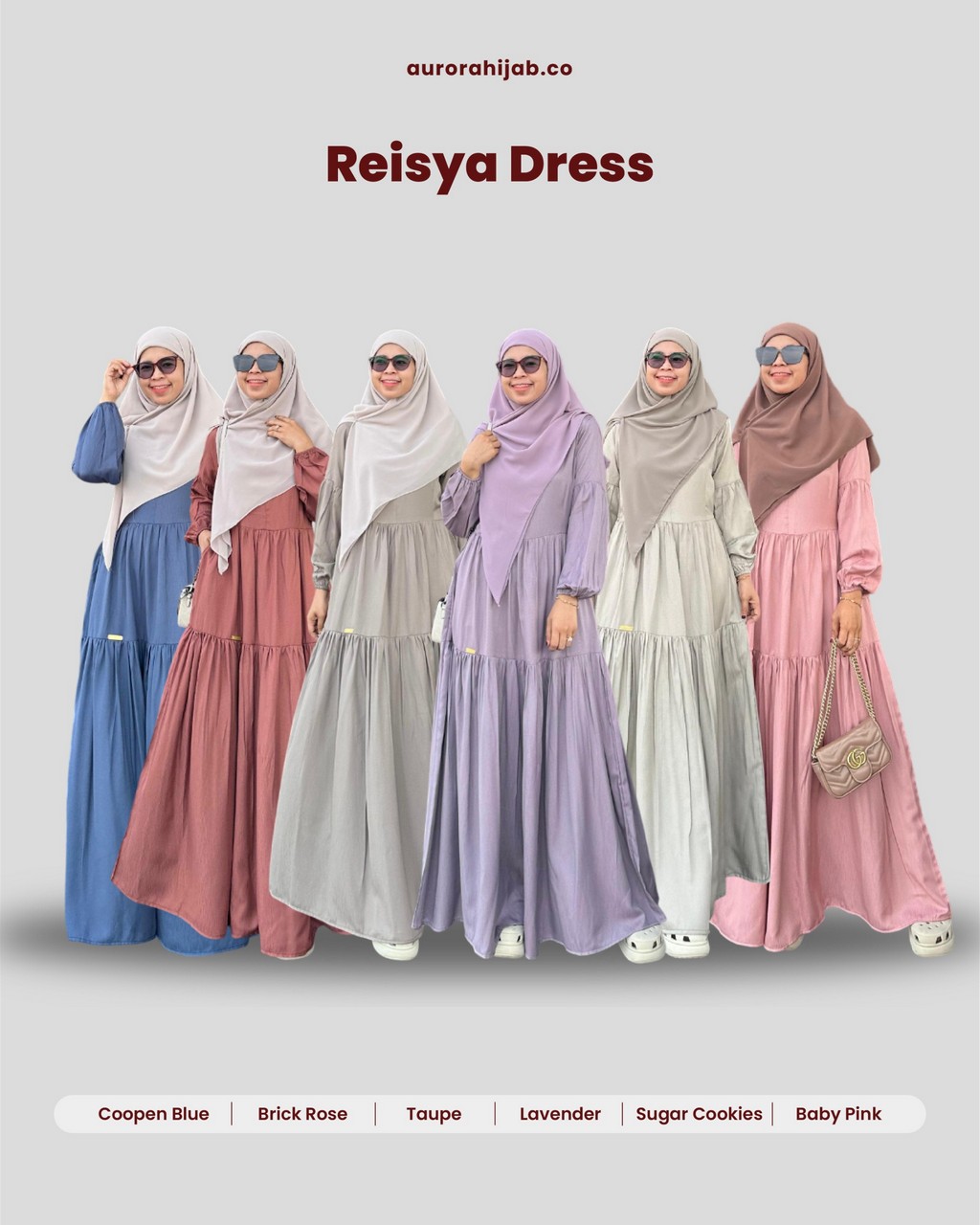 pilihan warna reisya dress