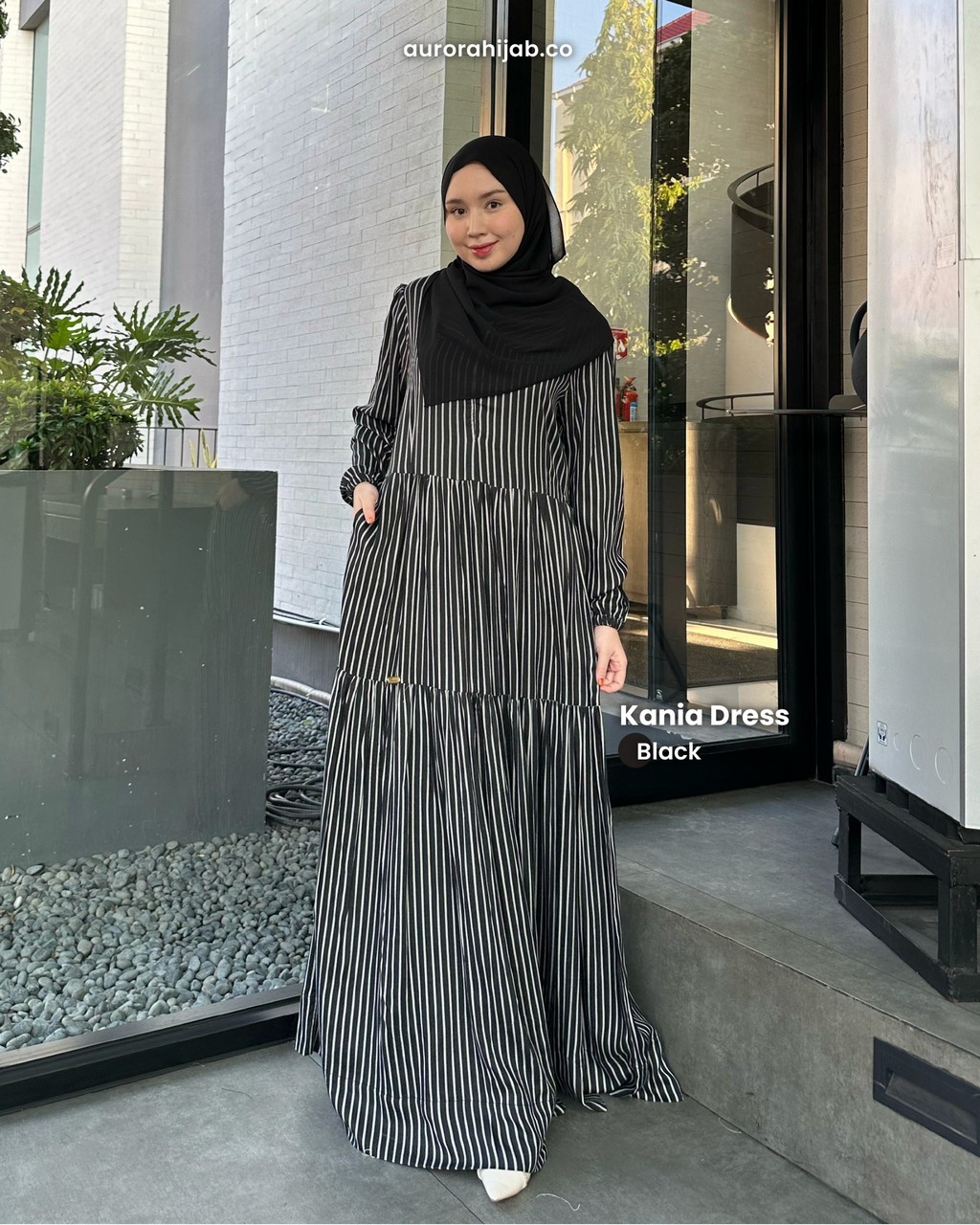 Kania Dress Black
