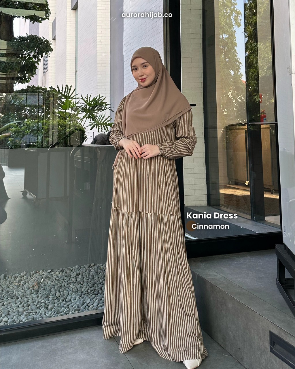 Kania Dress Cinnamon