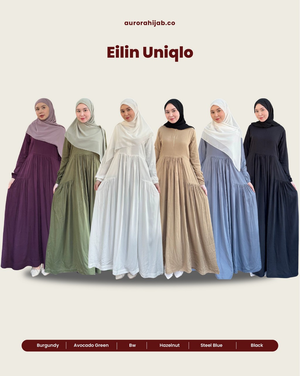 Pilihan Warna Eilin Uniqlo Dress