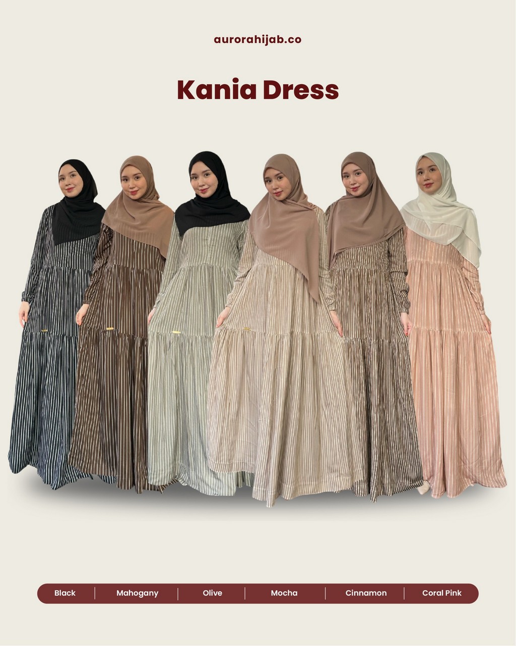 Pilihan Warna Kania Dress