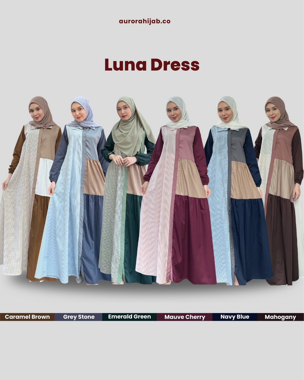 Pilihan Warna Luna Dress