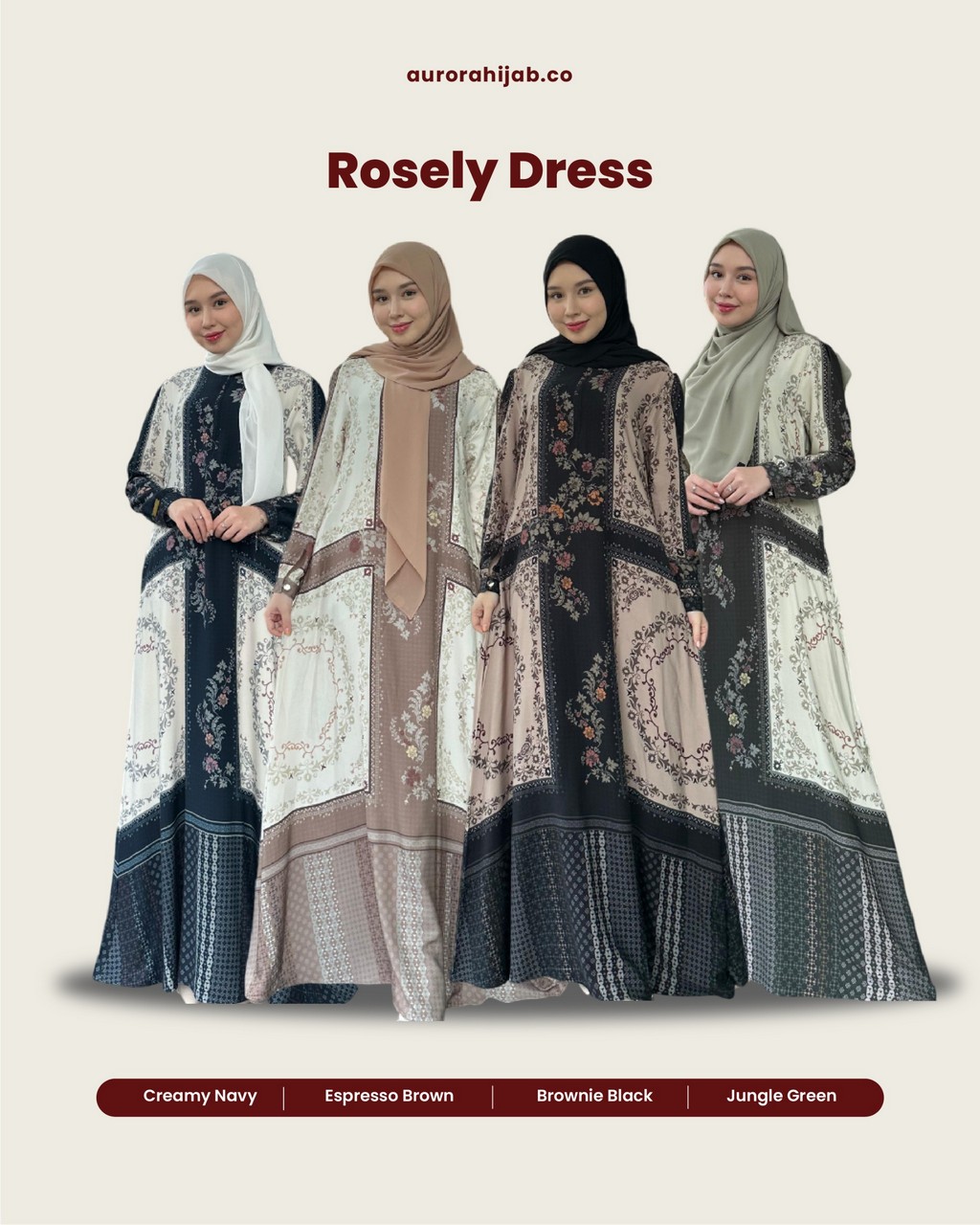 Pilihan Warna Rosely Dress