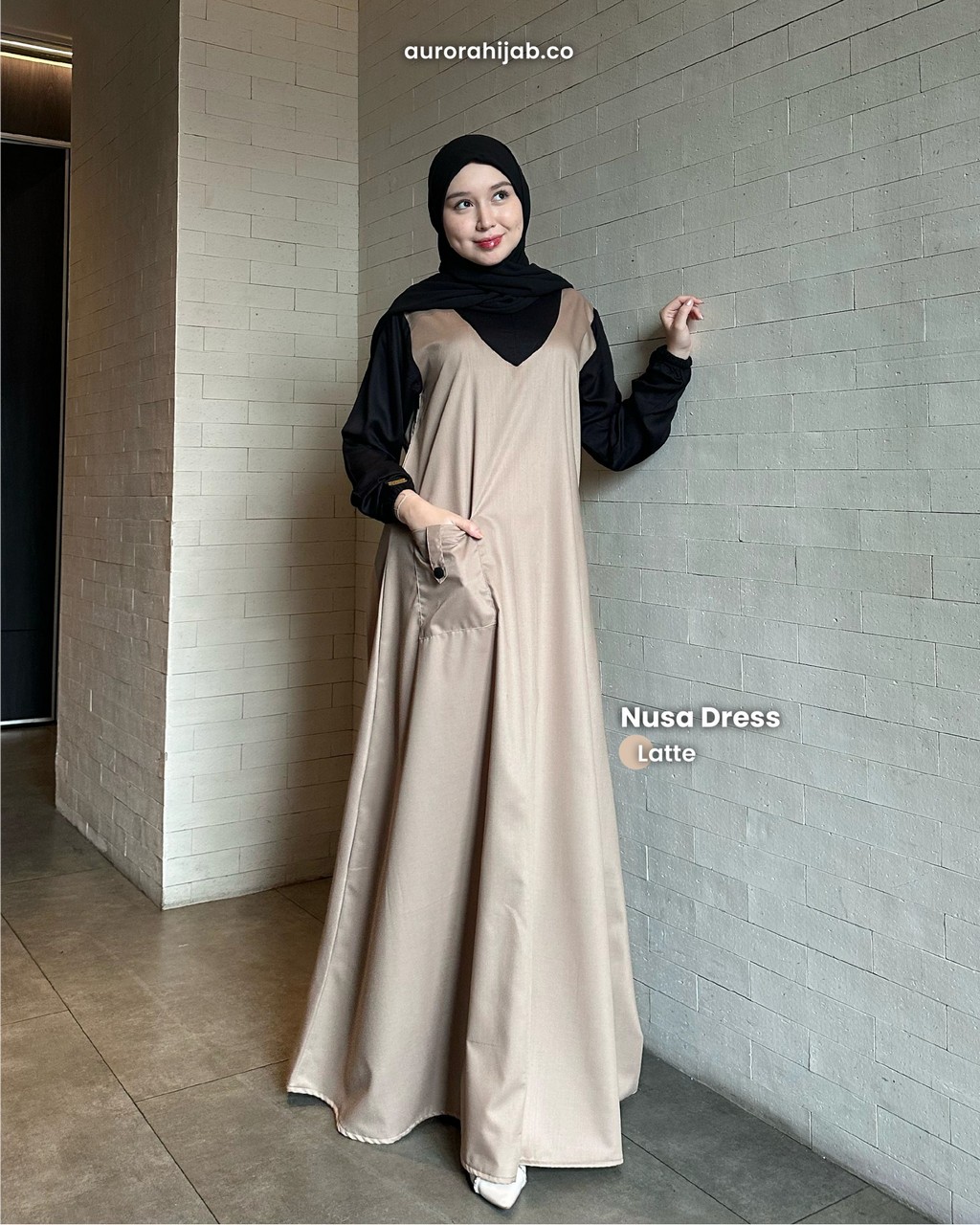 Nusa Dress Latte