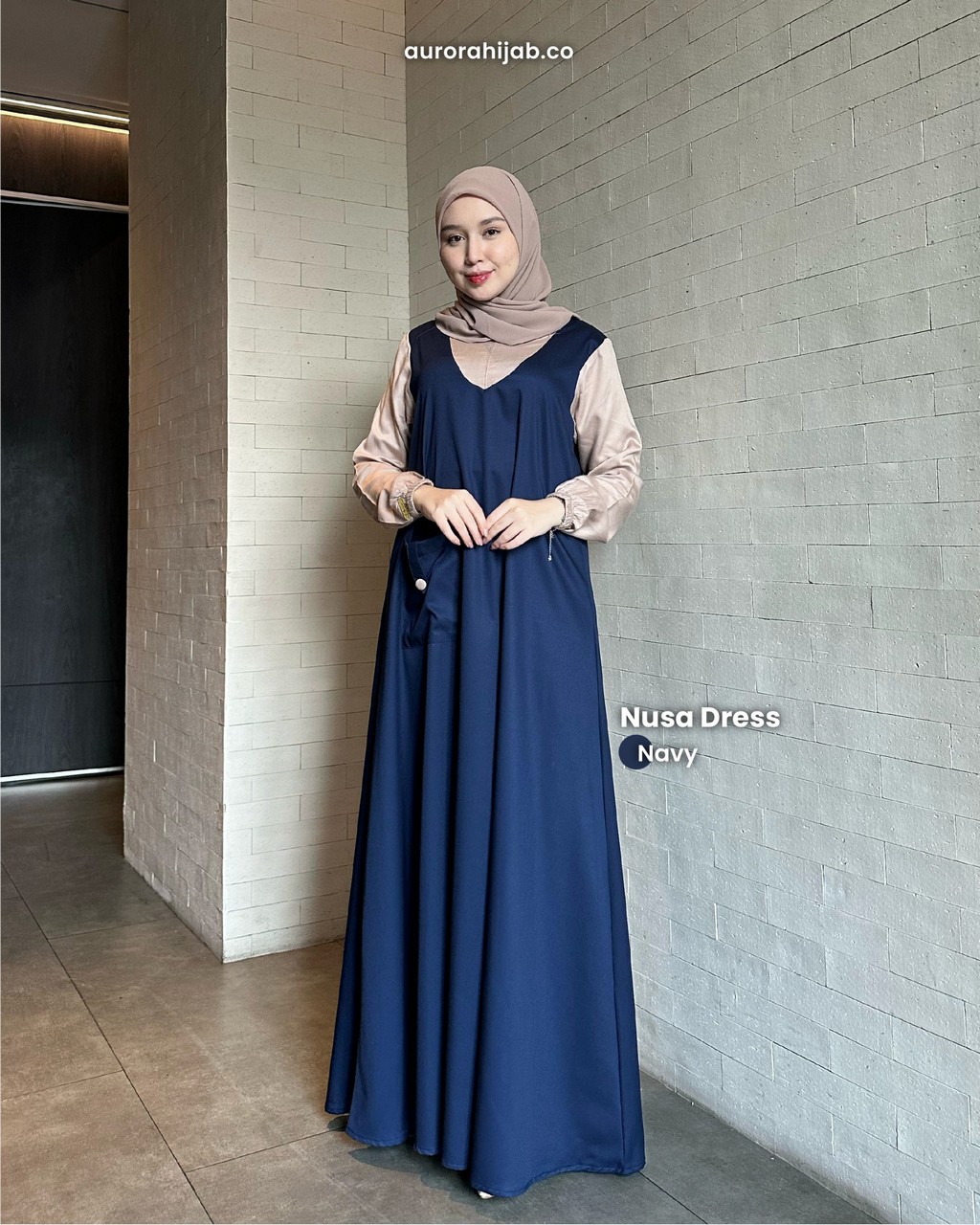 Nusa Dress Navy
