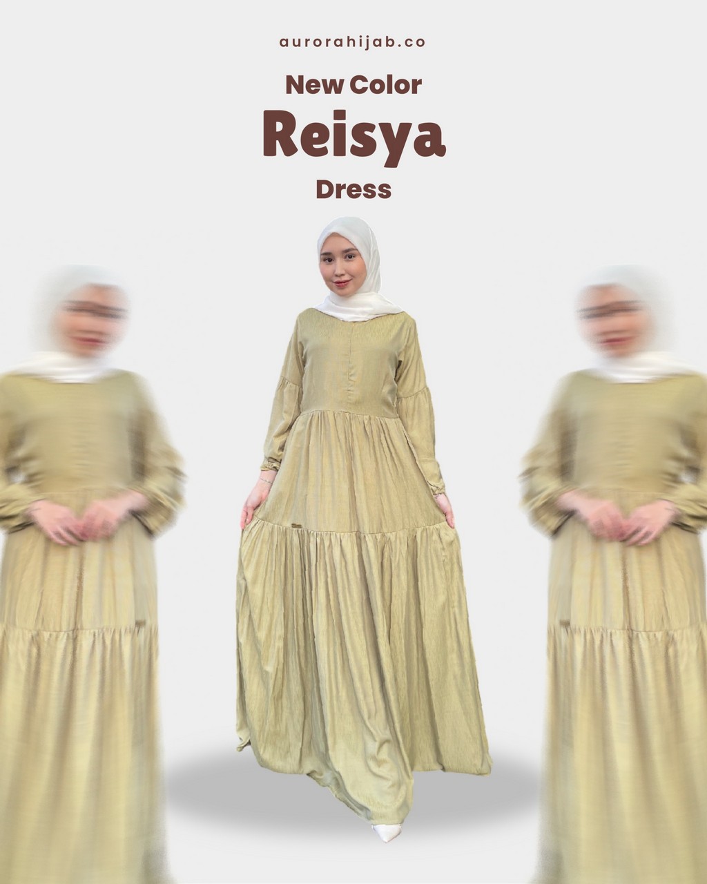 Pilihan Warna Reisya Olive Dress