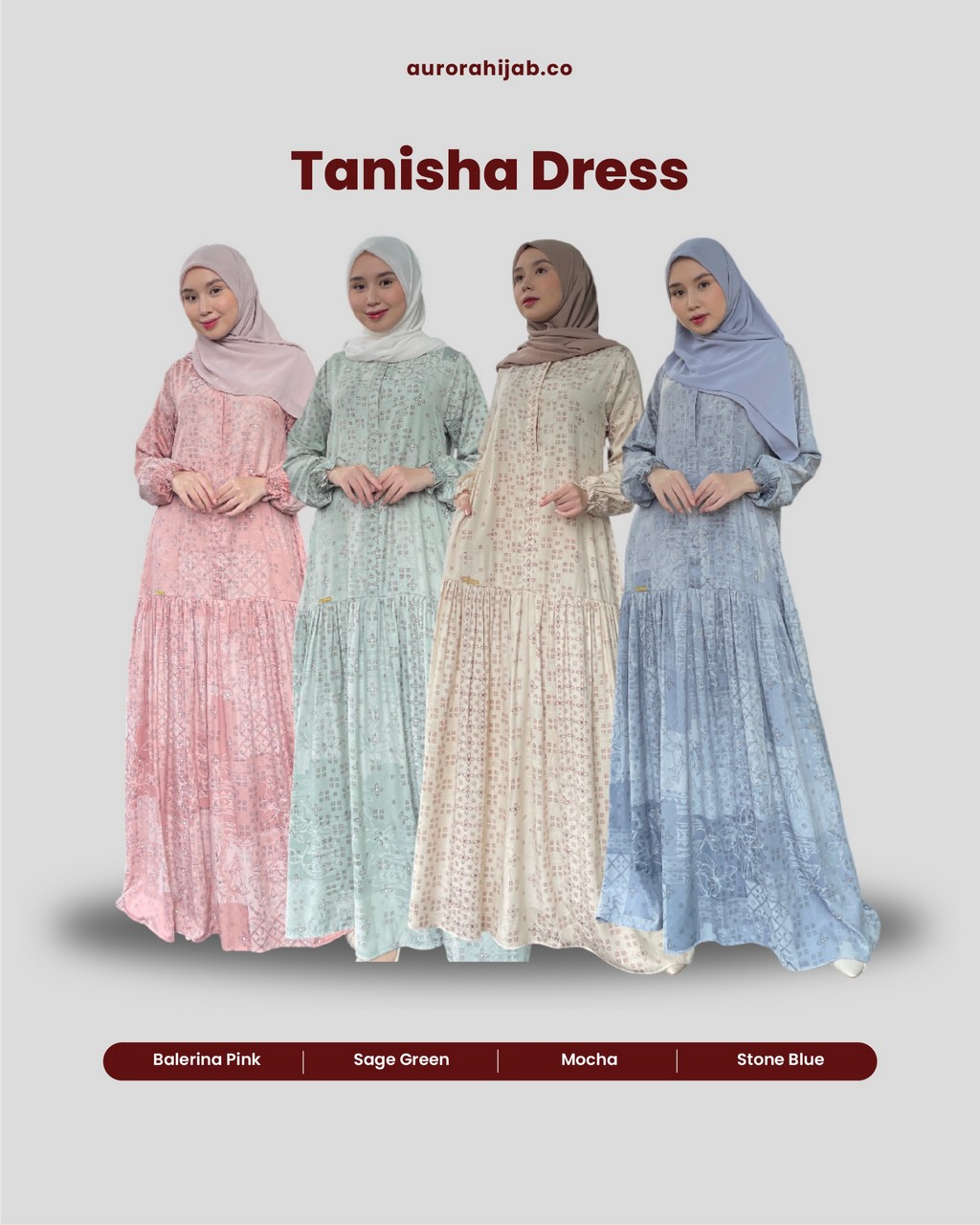 Pilihan Warna Tanisha Dress