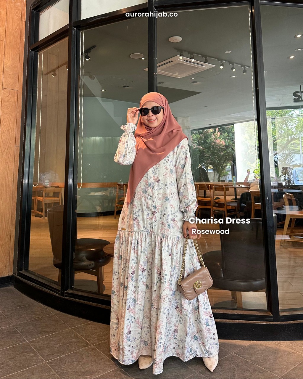 Charisa Dress Rosewood