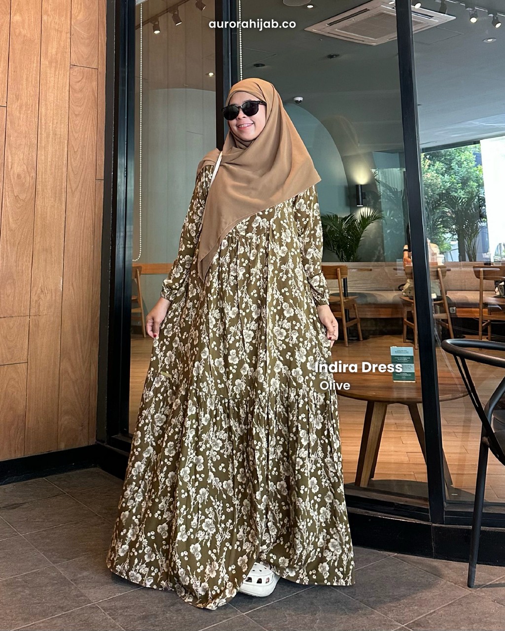 Indira Dress Olive