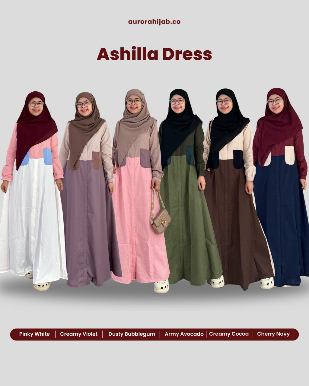 Pilihan Warna Ashilla Dress