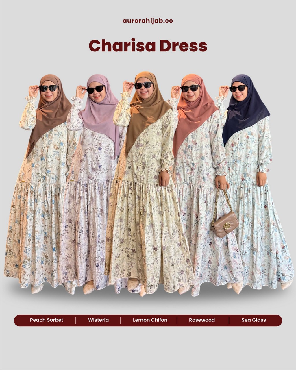 Pilihan Warna Charisa Dress