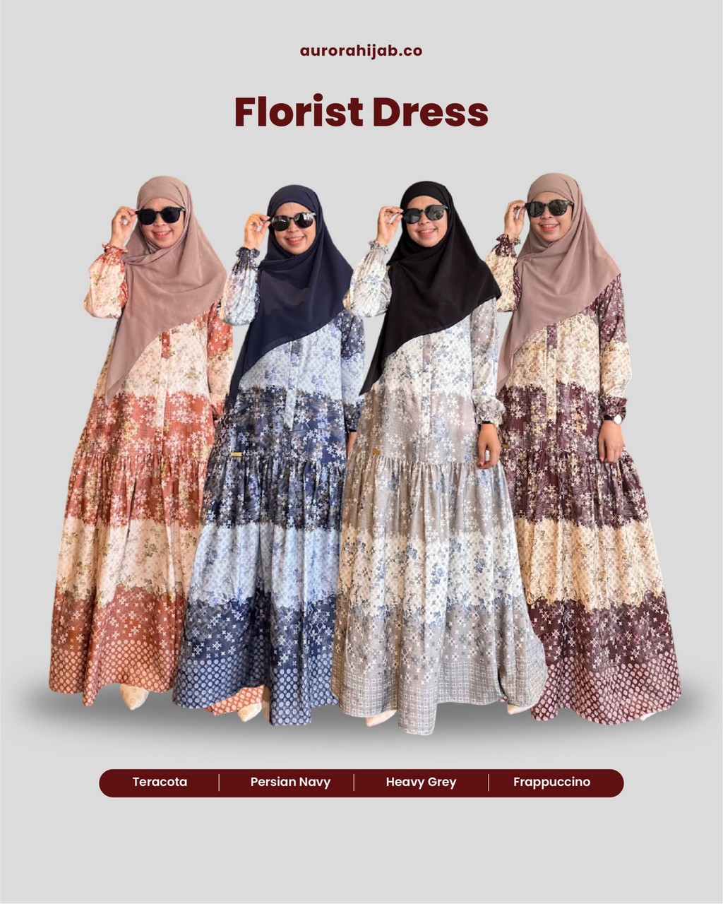 Pilihan Warna Florist Dress