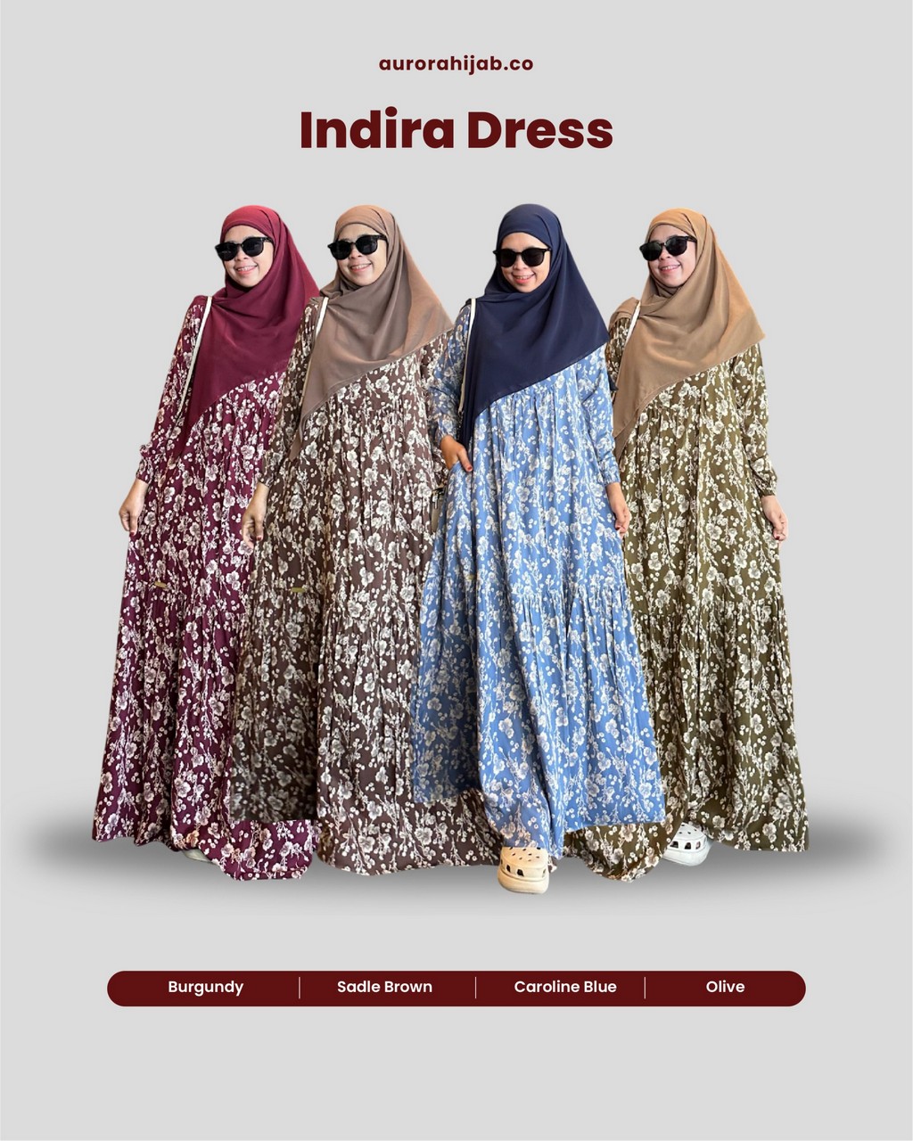 Pilihan Warna Indira Dress
