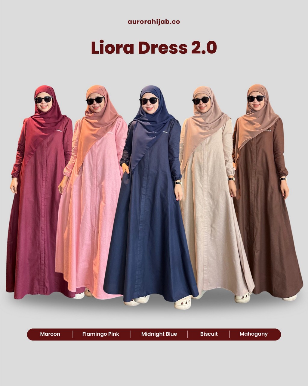 Pilihan Warna Liora Dress 2