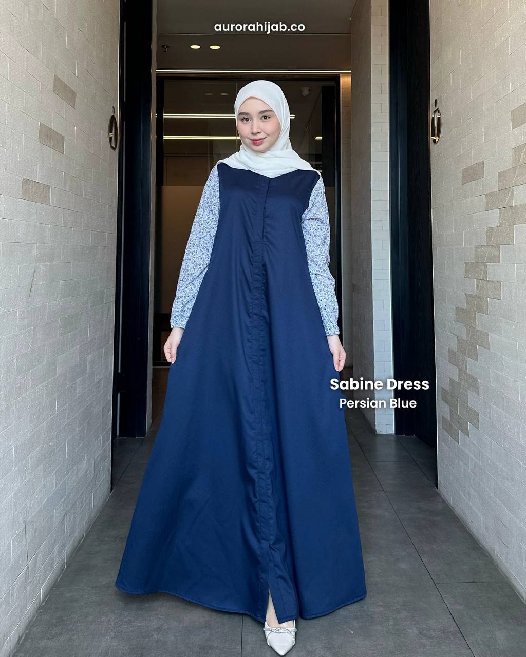 Sabine Dress Persian Blue