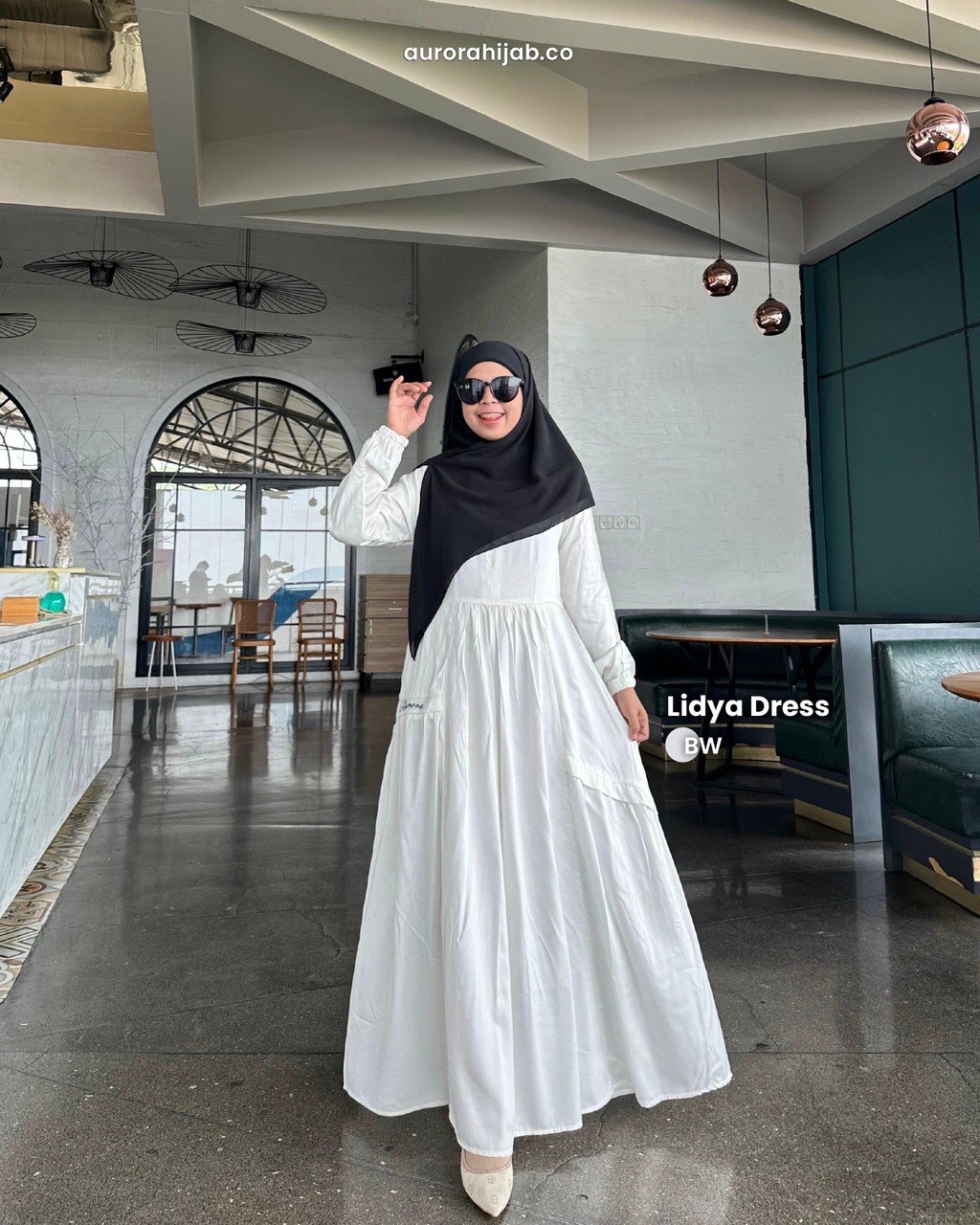 Lidya Dress Broken White