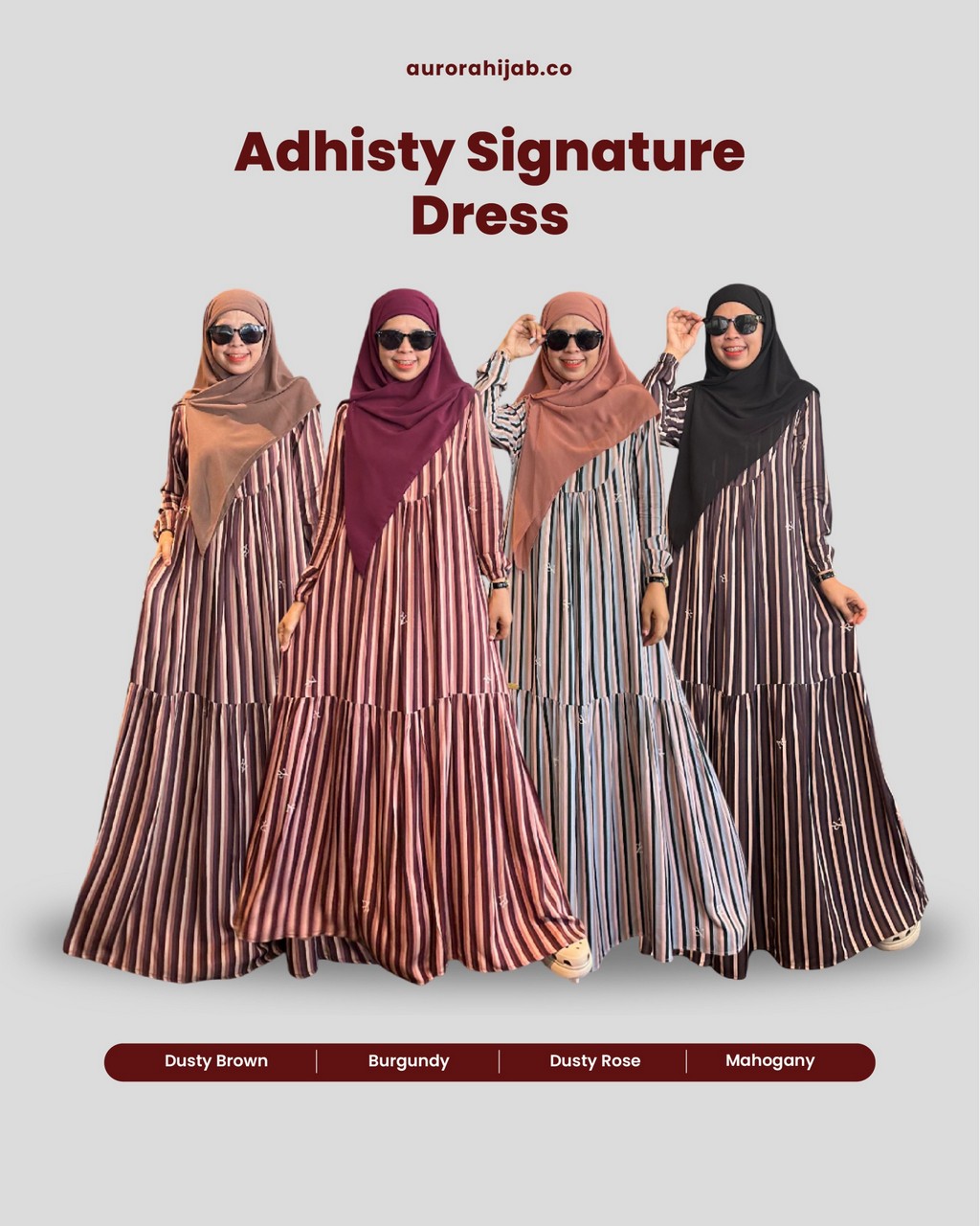 Pilihan Warna Adhisty Signature Dress