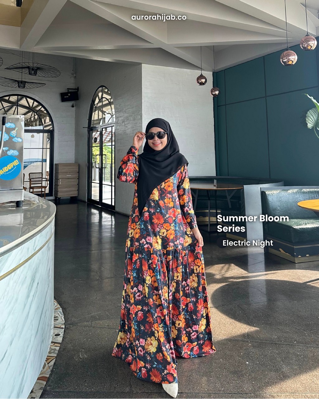 Summer Bloom Electric Night