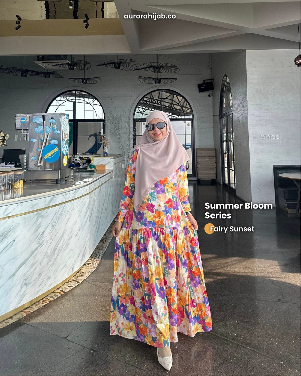 Summer Bloom Fairy Sunset