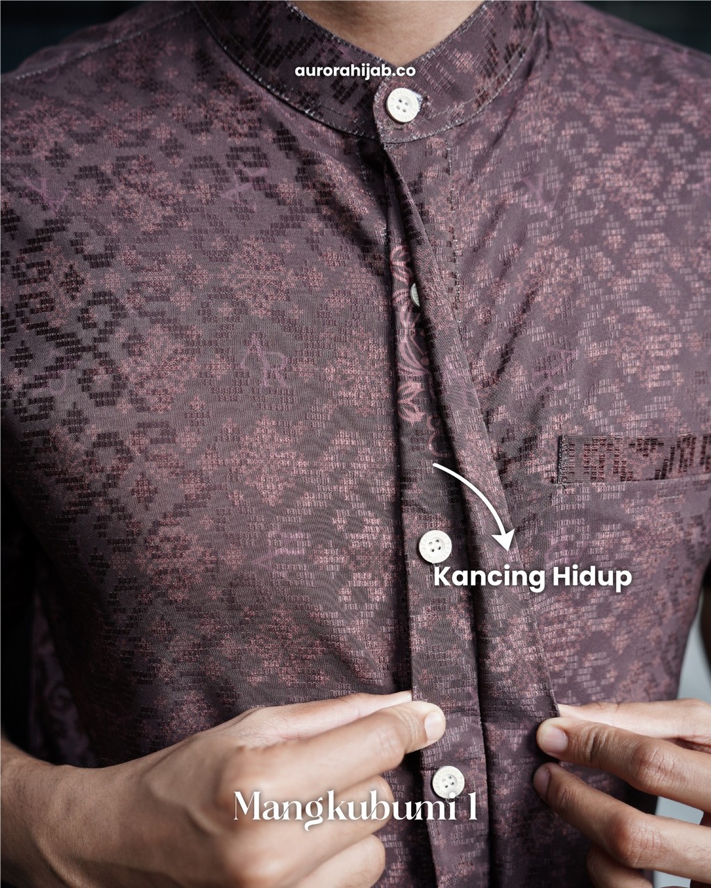 Koko mangkubumi 1 kancing hidup