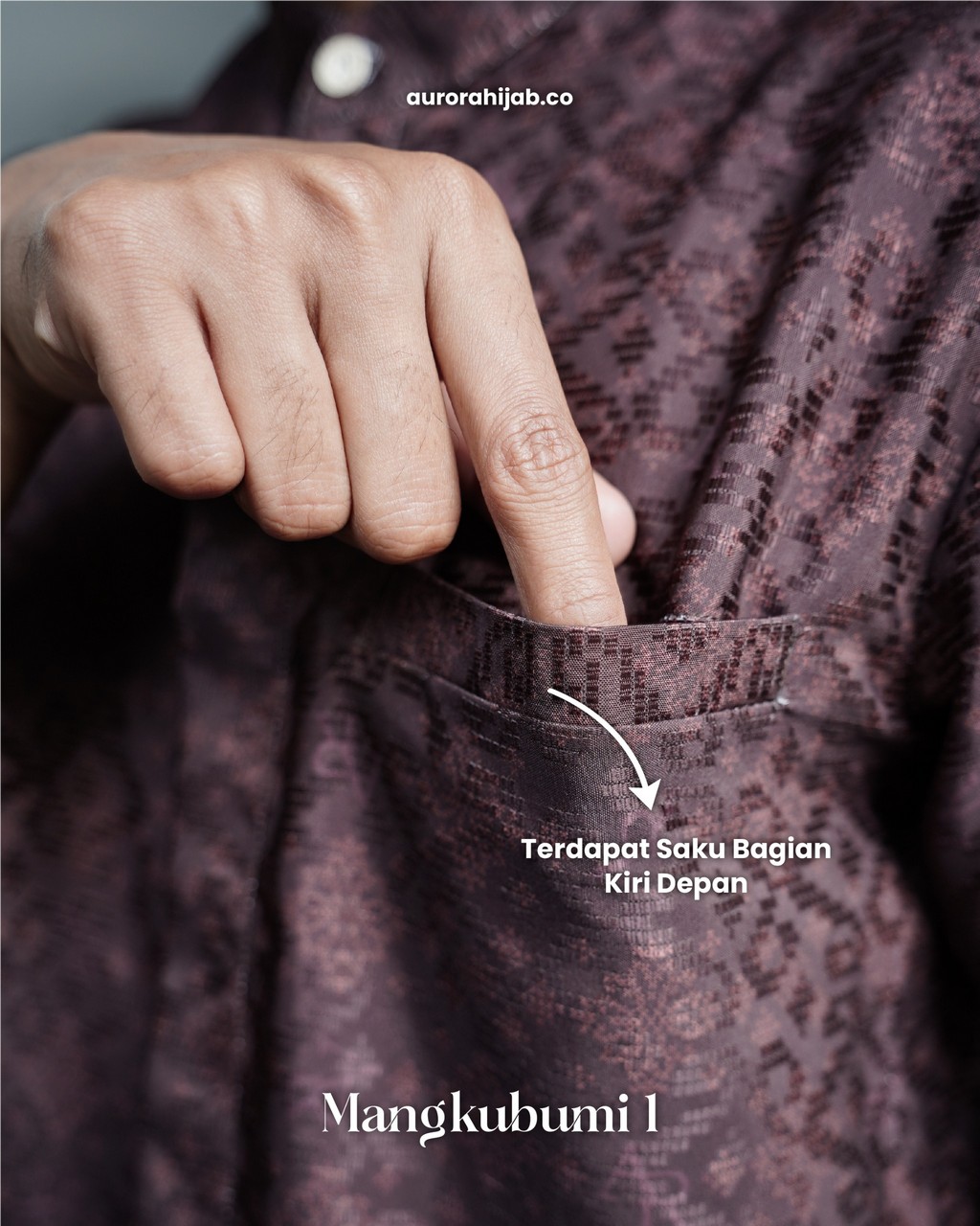 Koko mangkubumi 1 saku kiri depan