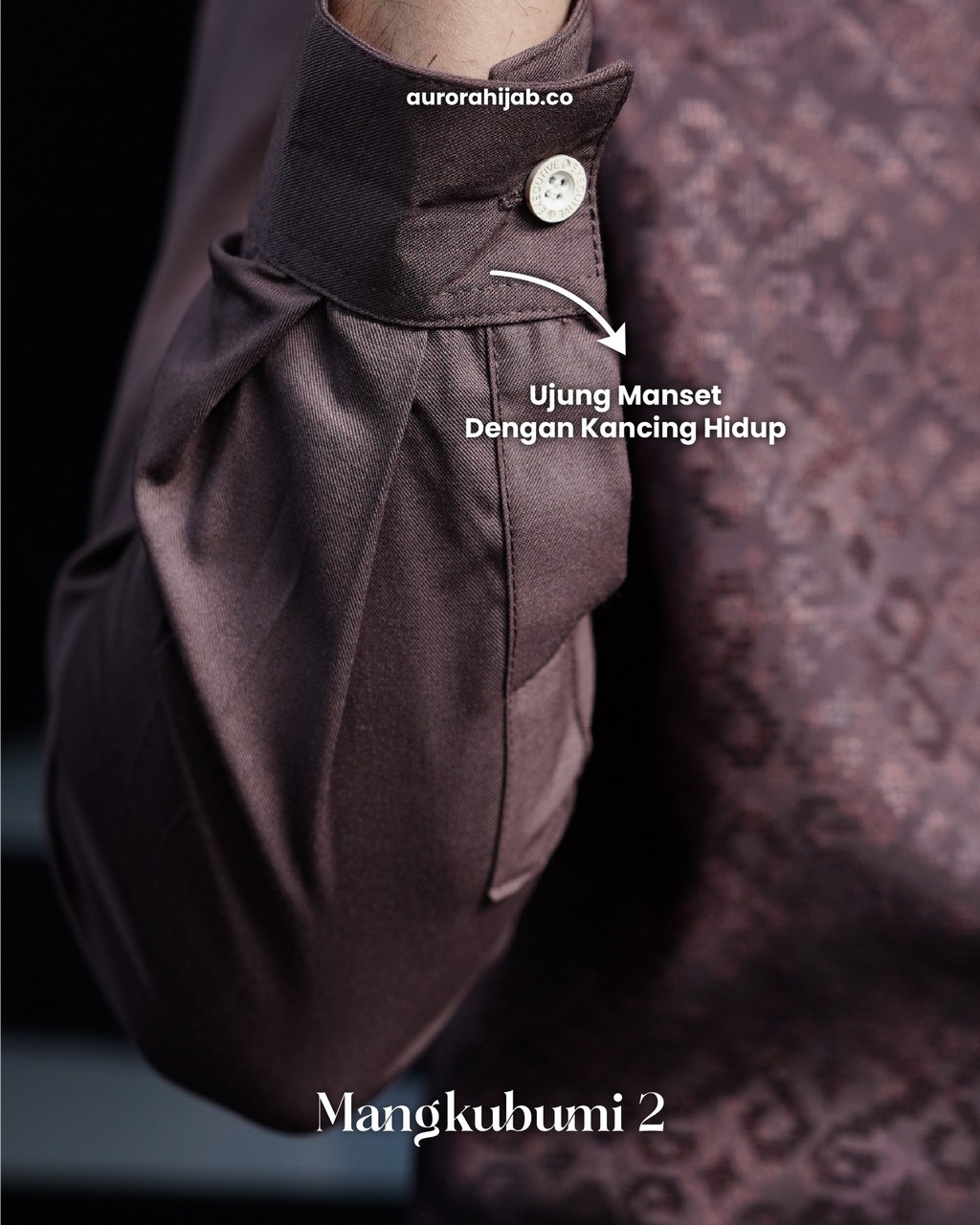 Koko mangkubumi 2 ujung manset kancing