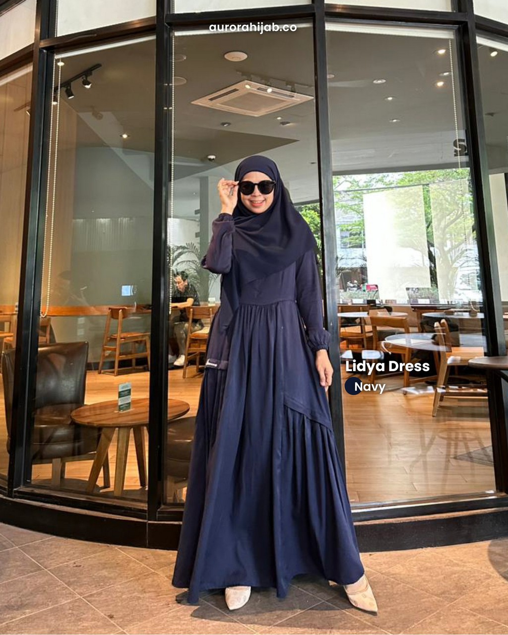 Lidya Dress Navy