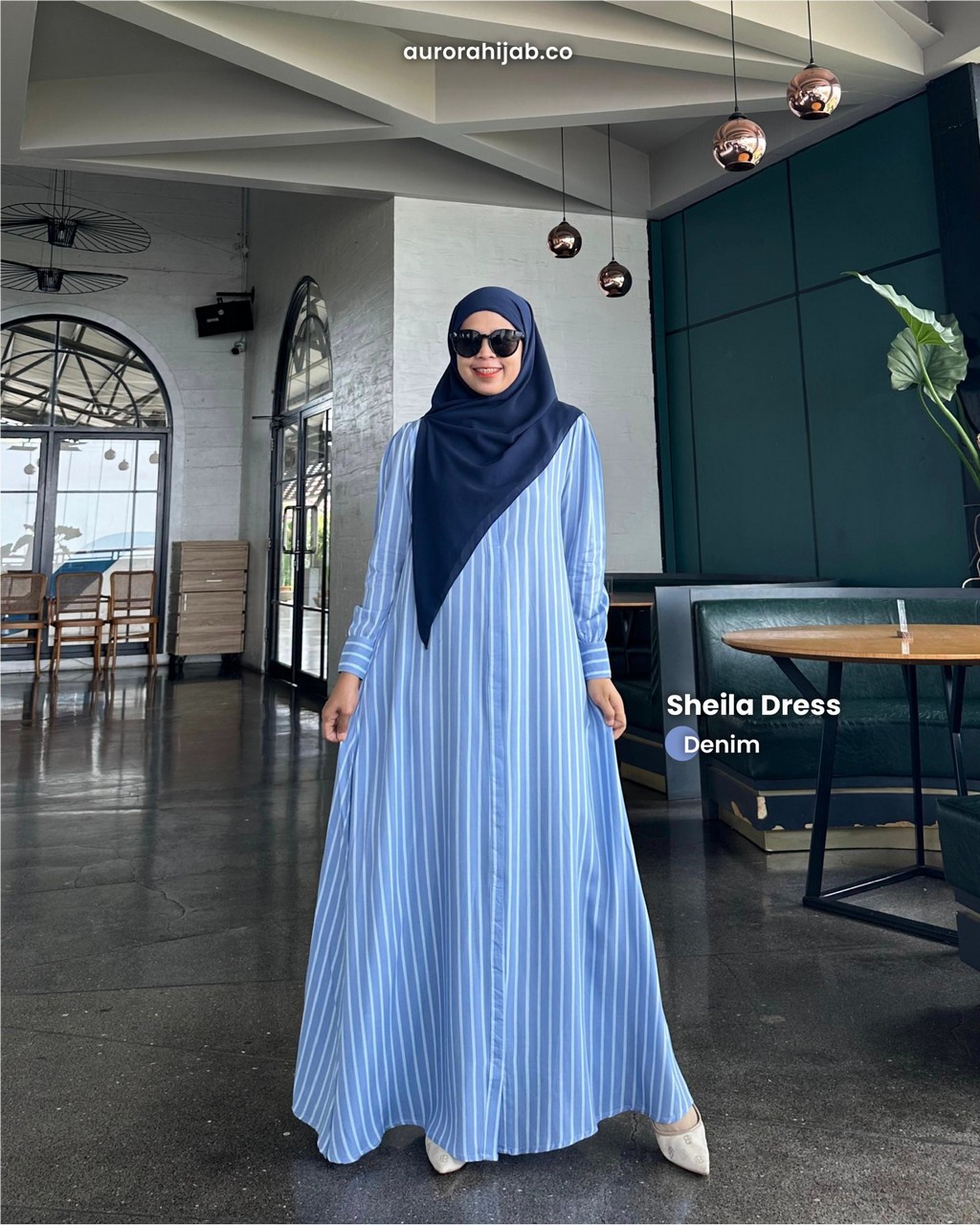Sheila Dress Denim