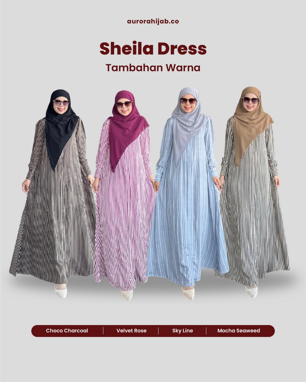 Tambahan Warna Sheila Dress