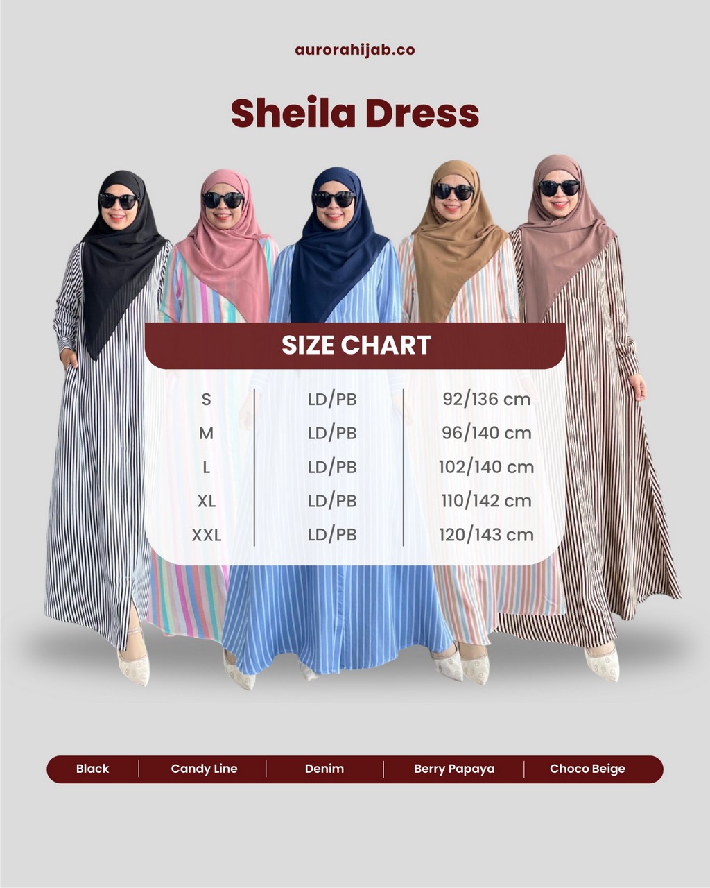 Ukuran Sheila Dress