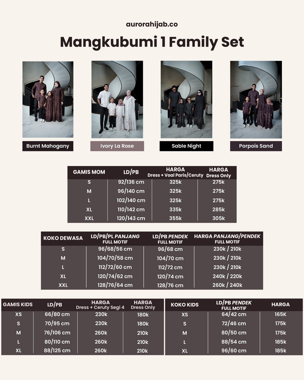 warna ukuran harga mangkubumi 1