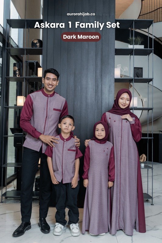 Askara 1 Dark Maroon