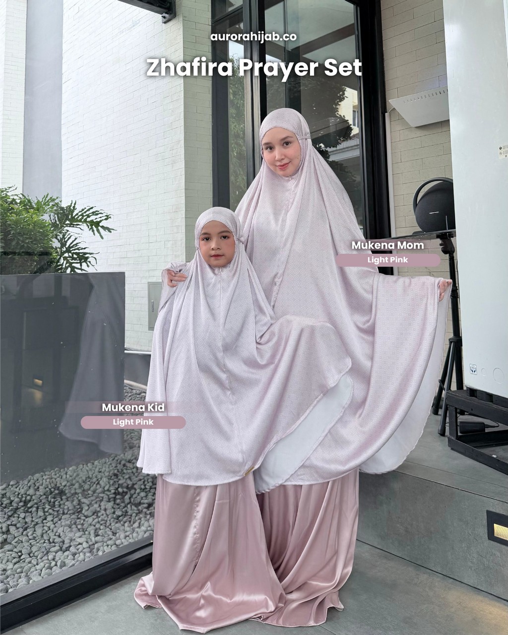 Zhafira Prayer Light Pink
