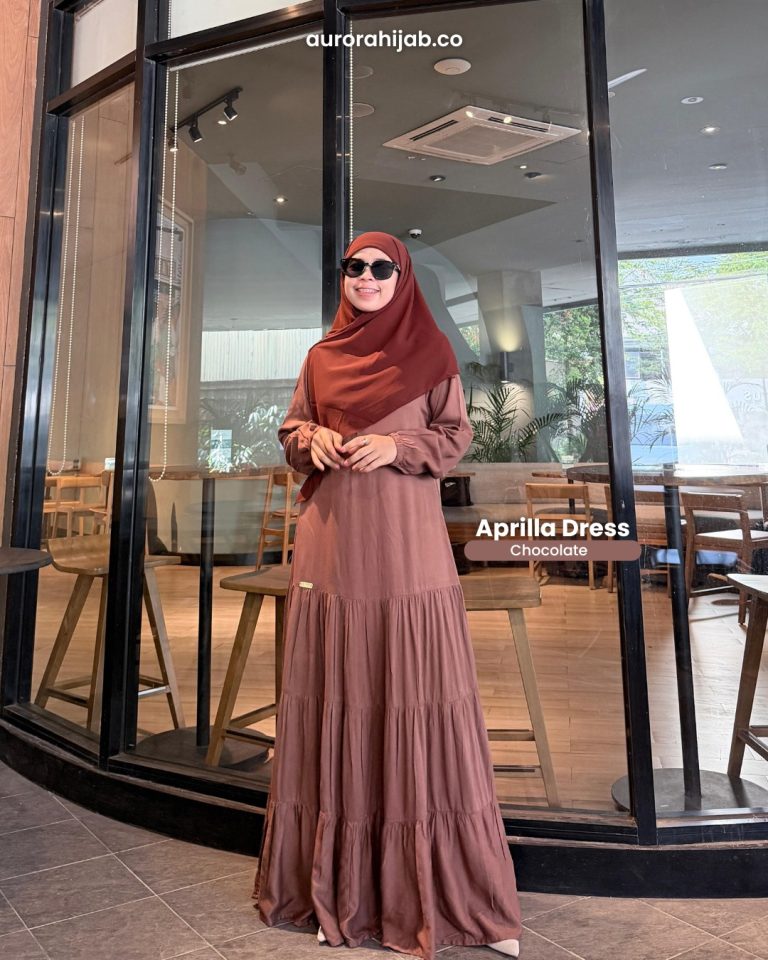 Aprilla Dress Chocolate