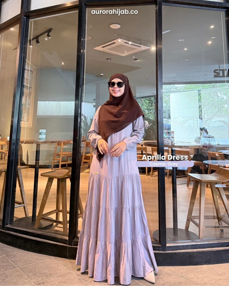 Aprilla Dress Cosmic Grey