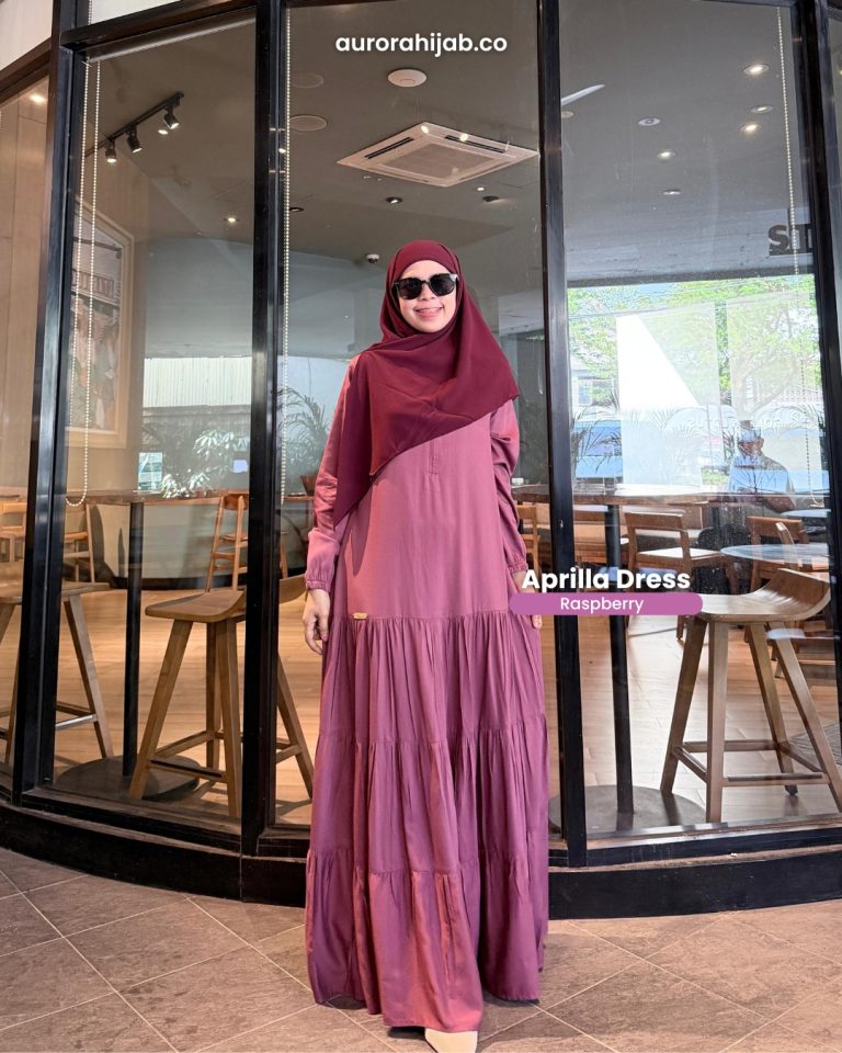 Aprilla Dress Raspberry