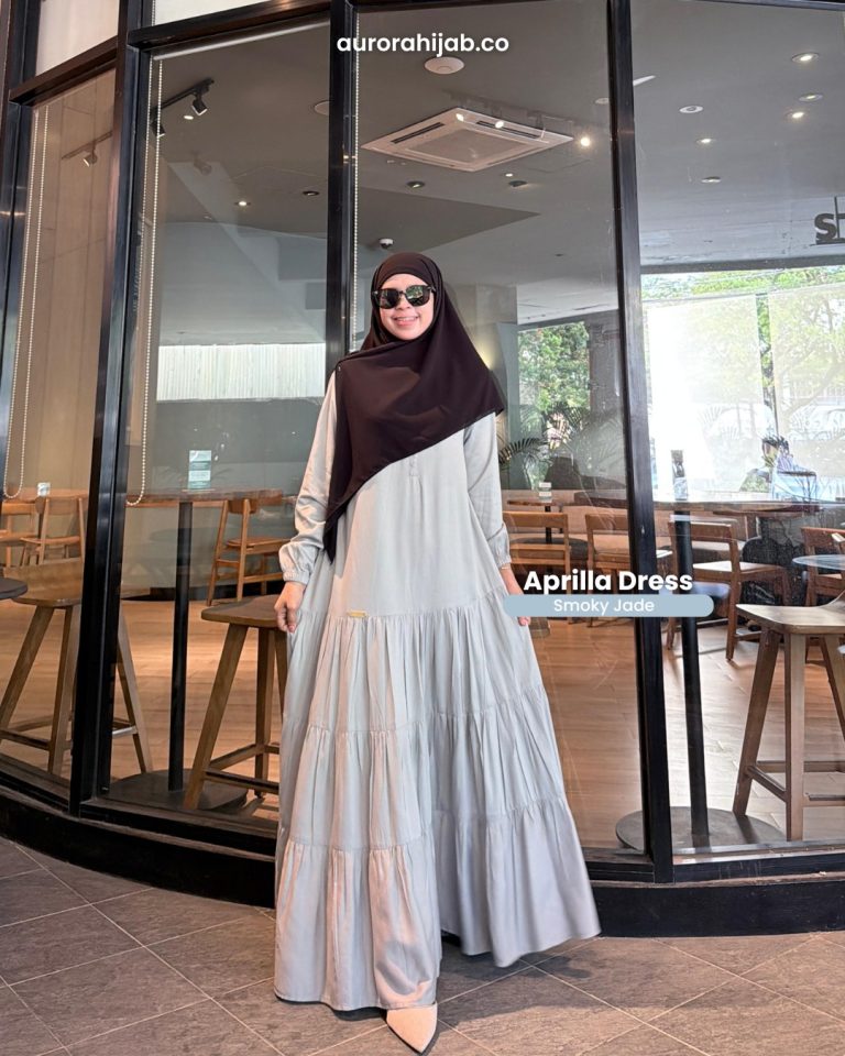 Aprilla Dress Smoky Jade