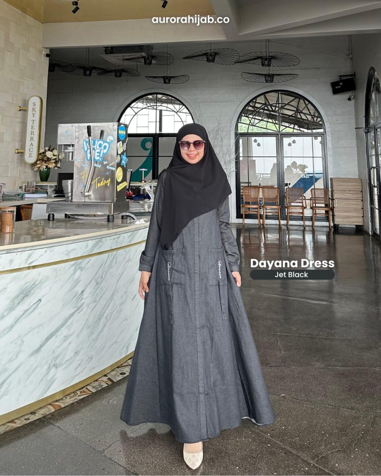 Dayana Dress Jet Black