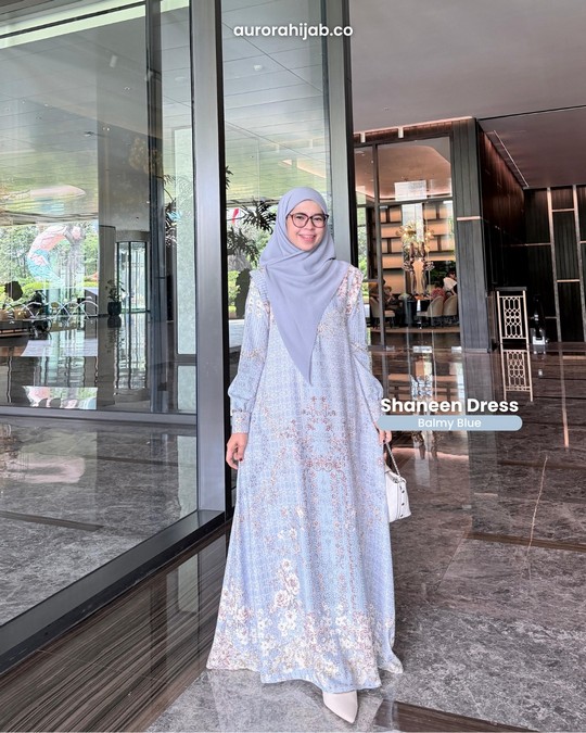 Shaneen Dress Balmy Blue