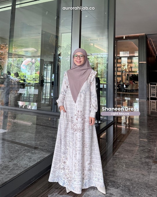 Shaneen Dress Light Mauve