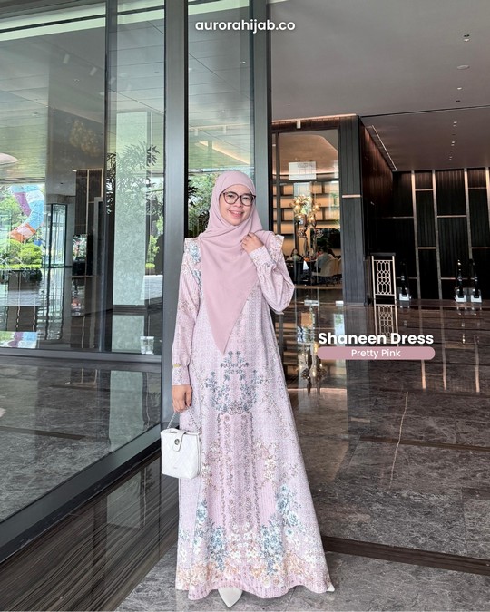 Shaneen Dress Pretty Pink