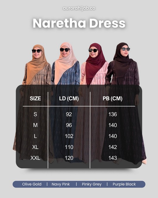 Ukuran Naretha Dress