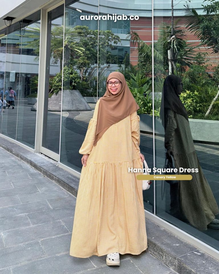 Hanna Square Canary Yellow