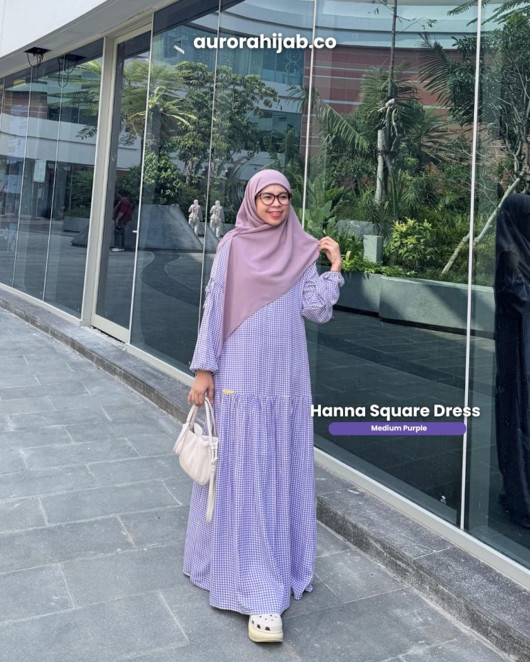 Hanna Square Medium Purple
